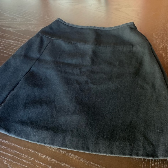 Giorgio Armani women’s black wool skirt made in Italy size Small winter office - Picture 6 of 16